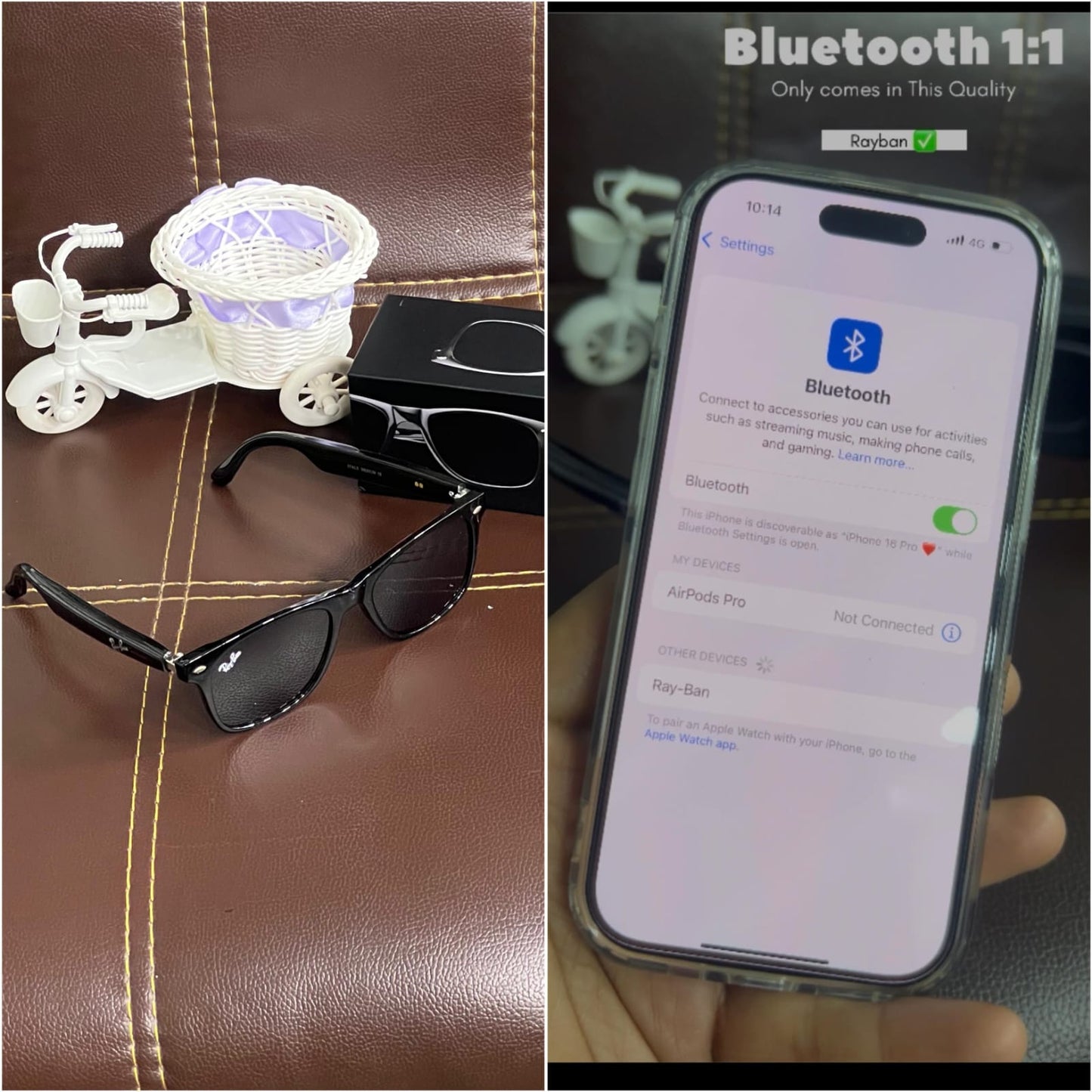 RayBan E-13 Smart Glasses 😎🔥