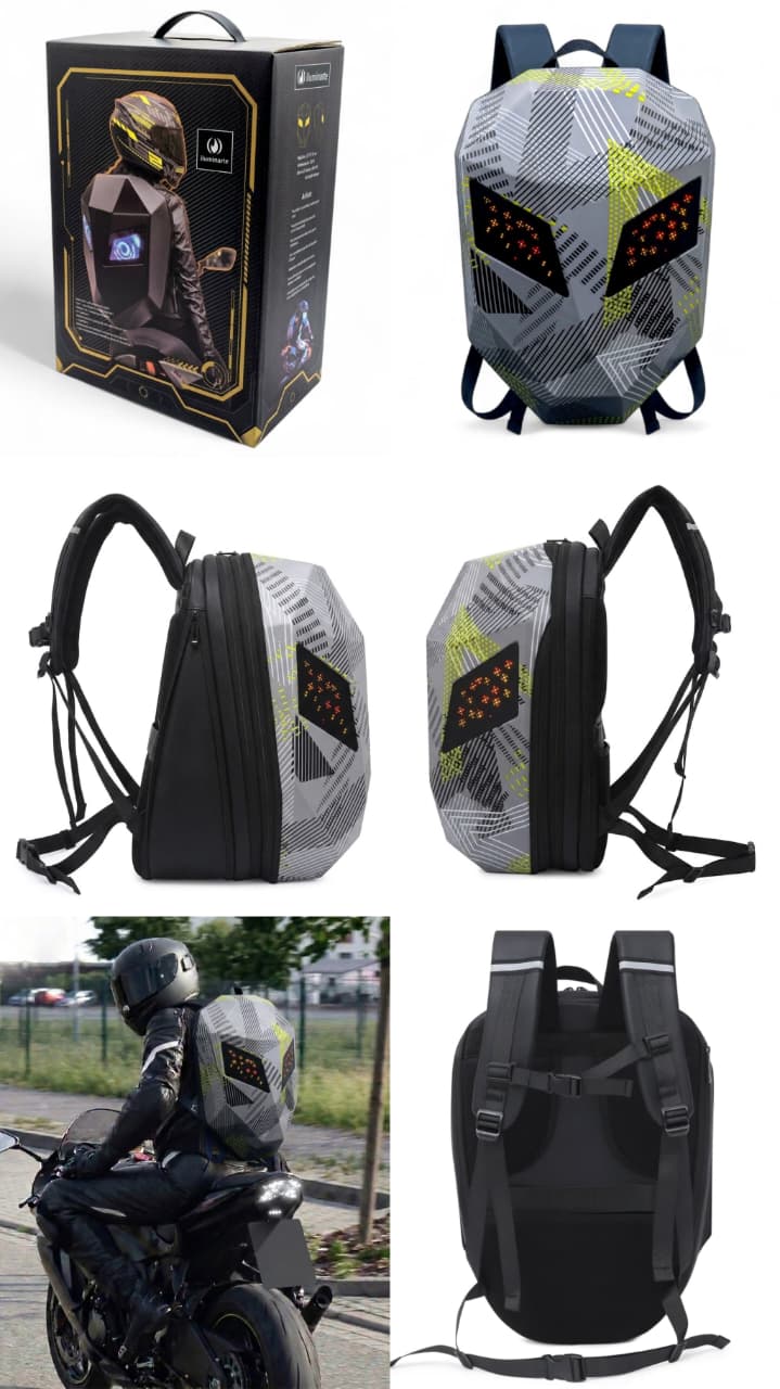 Cyberpunk Zeno™ LED Backpack 🎒🔥
